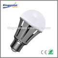 China fábrica 220V cubierta de plástico 9w e27 bombilla led